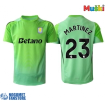 Aston Villa Emiliano Martinez #23 Golmanski Gostujuci Dres 2025-26 Kratak Rukav